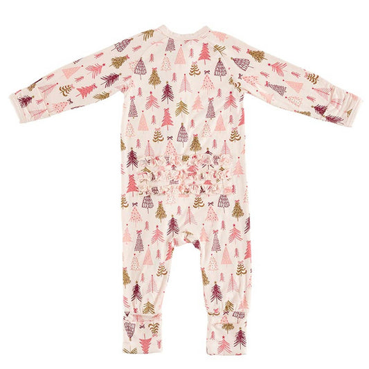 Pink Trees - Bamboo Viscose