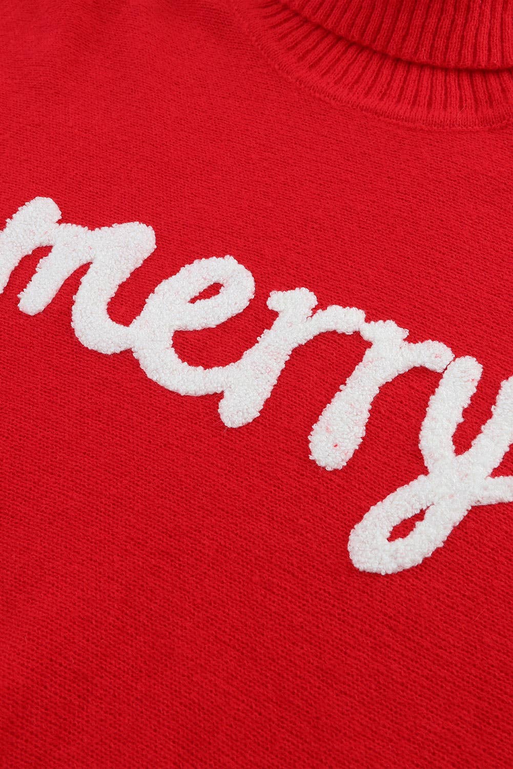 Merry Batwing Christmas Sweater