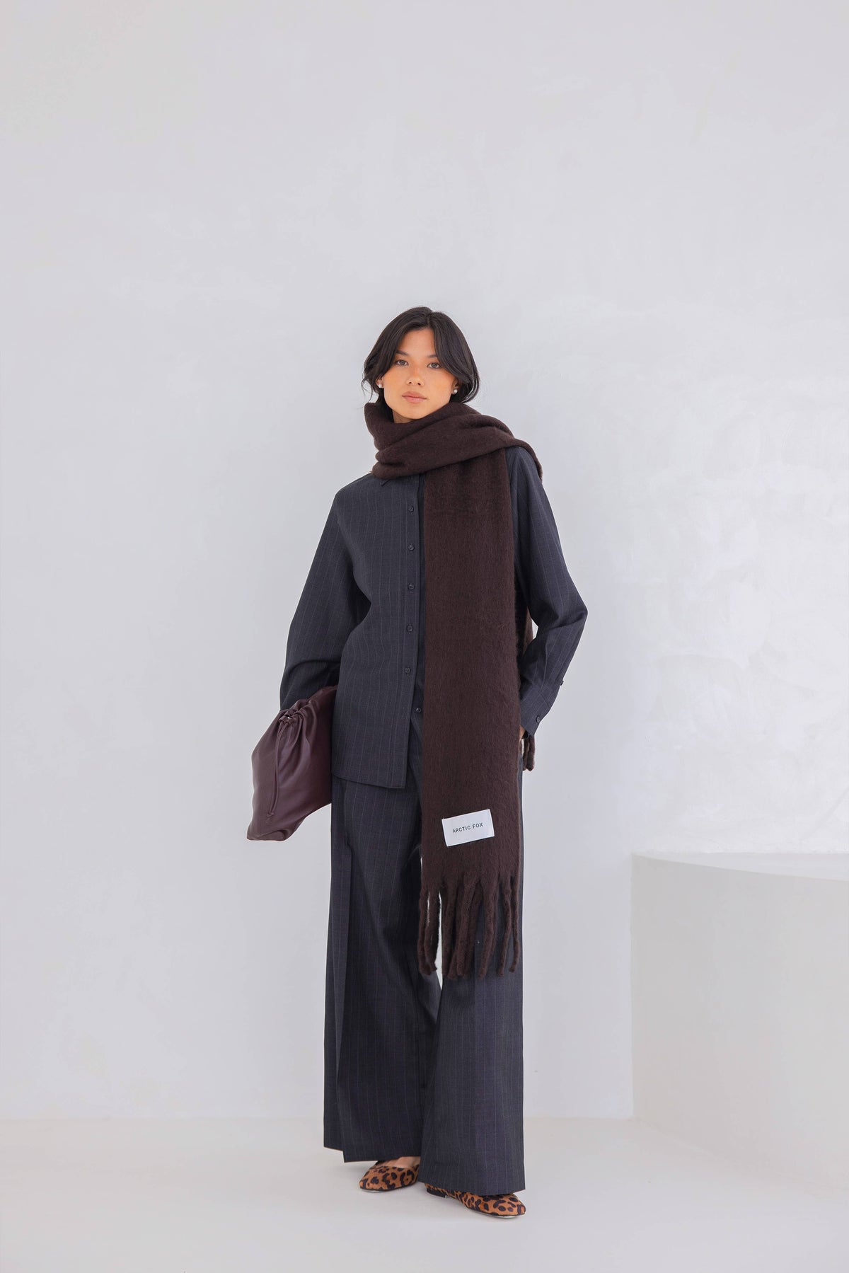 The Reykjavik Scarf - Ground Coffee