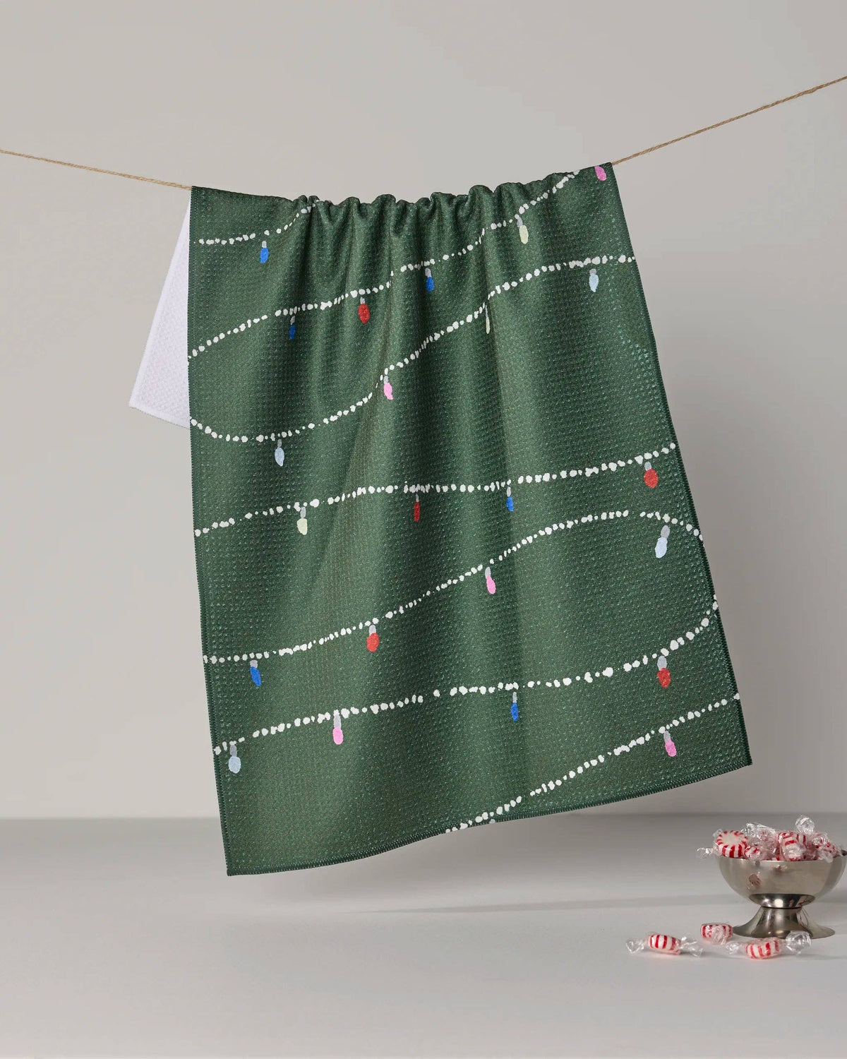 Garland Glow Tea Towel