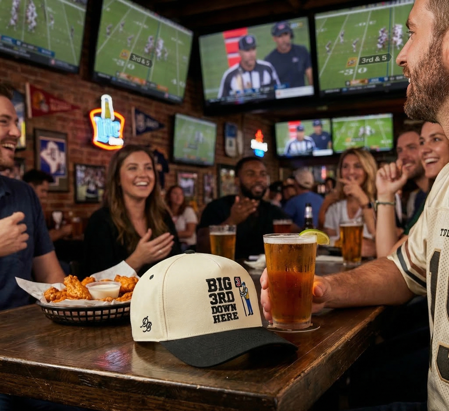Big 3rd Down Hat