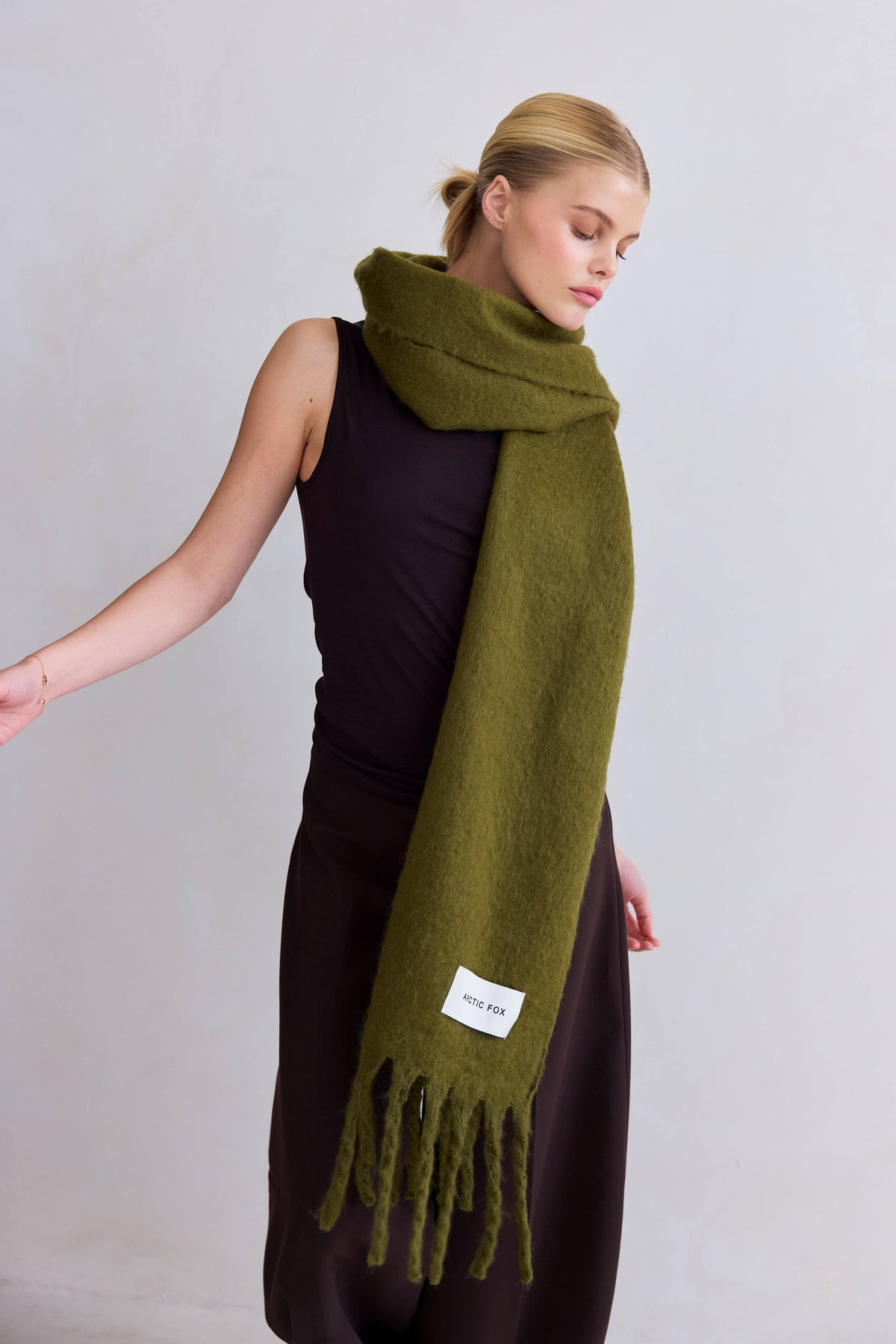 The Reykjavik Scarf - Sea Kelp