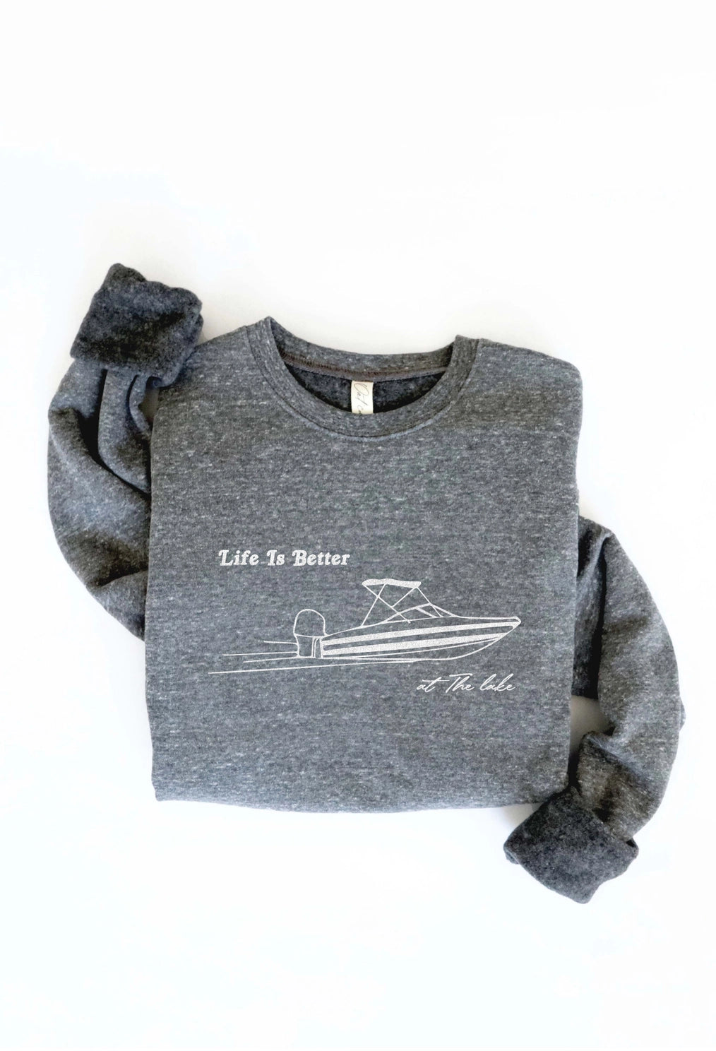 Life Is Better At the Lake Graphic Sweatshirt
