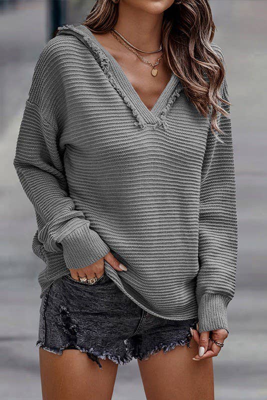 Jena Oversized Sweater with Hood