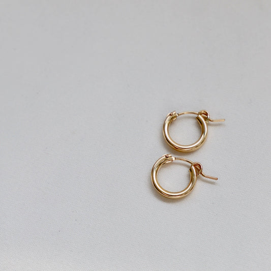 Small Gold Filled Hoops