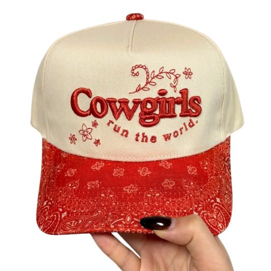 Cowgirls Run the World Hat
