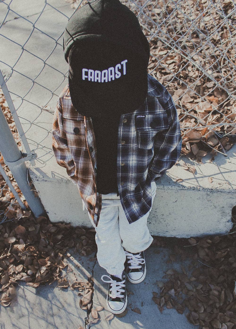 Two-Tone Flannel Navy/Brown