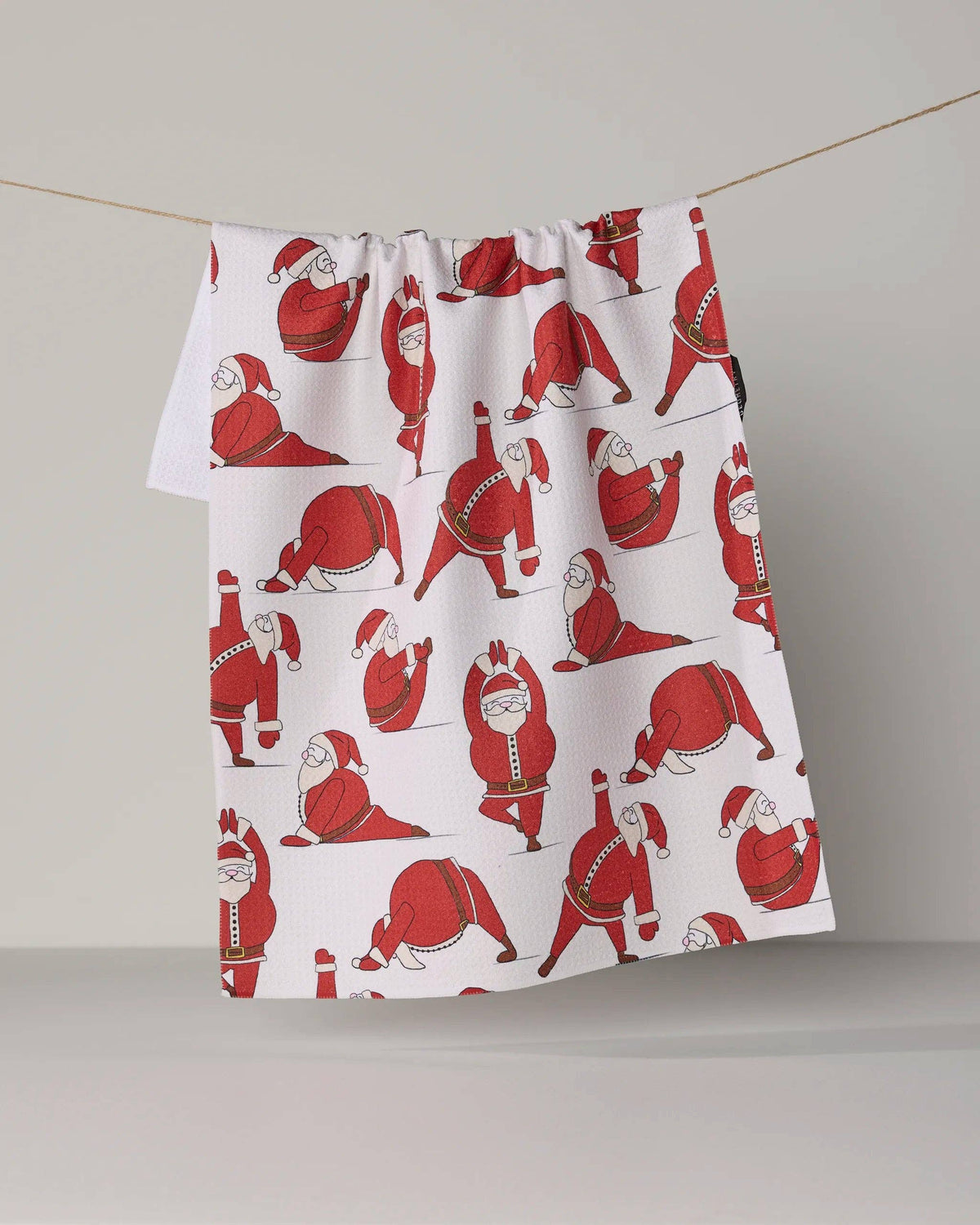 Stretchy Santy Tea Towel