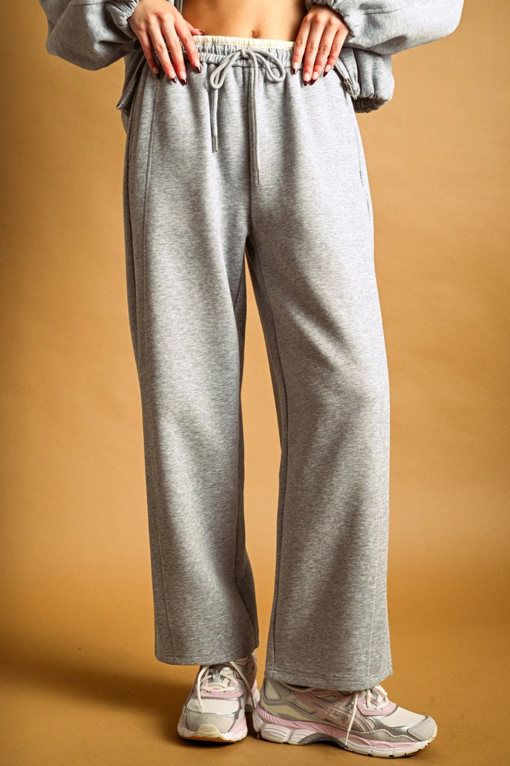 Contrast Sweatpants