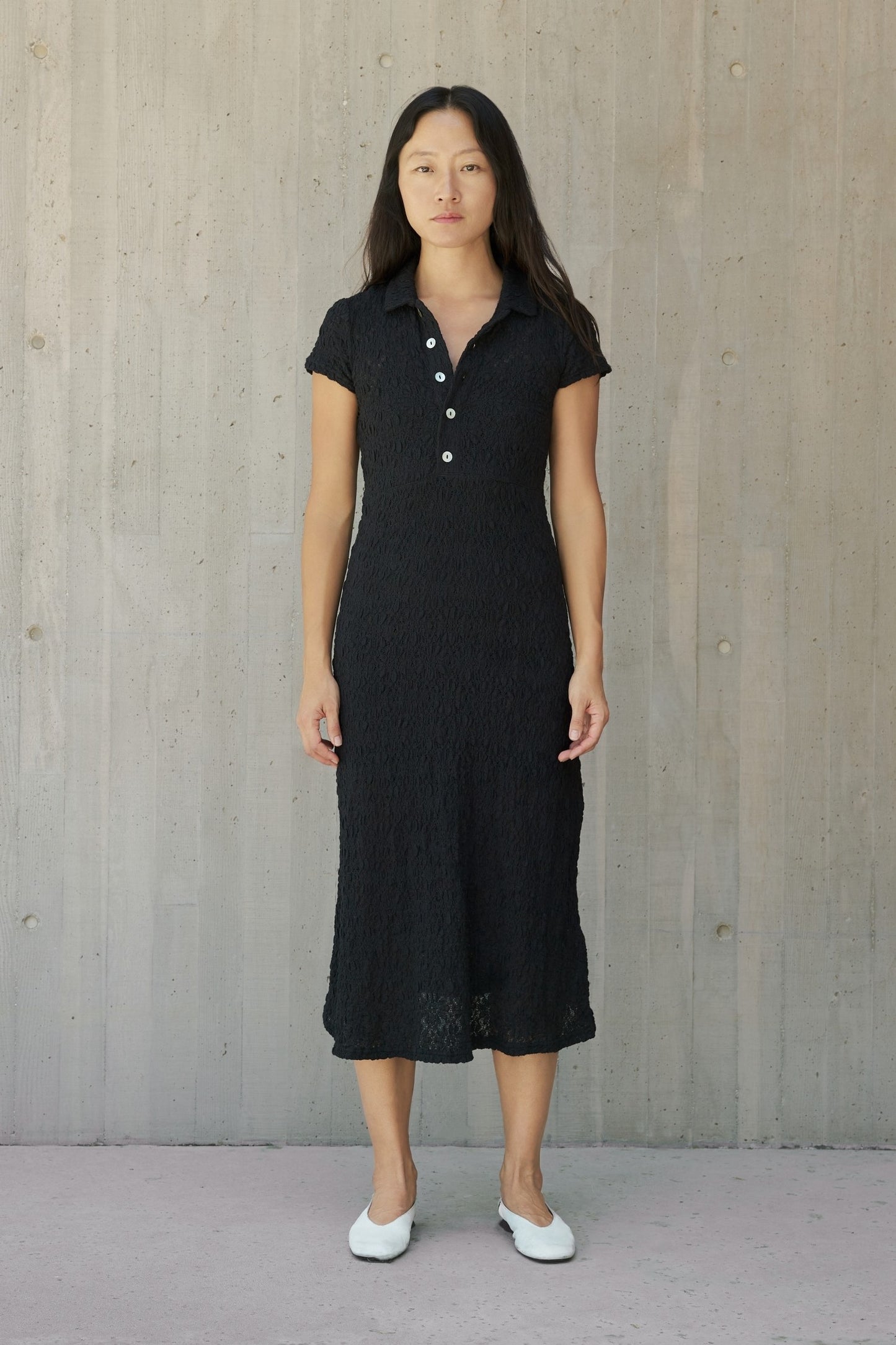 Linden Midi Polo Dress