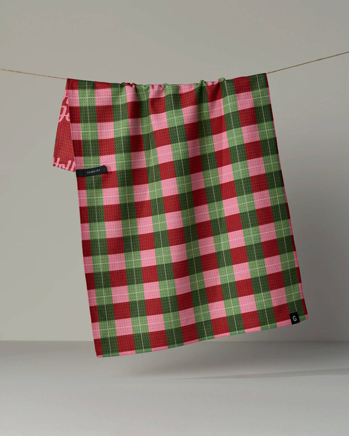 Holly Jolly Xmas Luxe Kitchen Towel