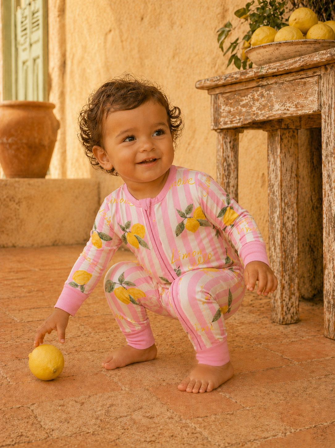Lemon Amore Romper