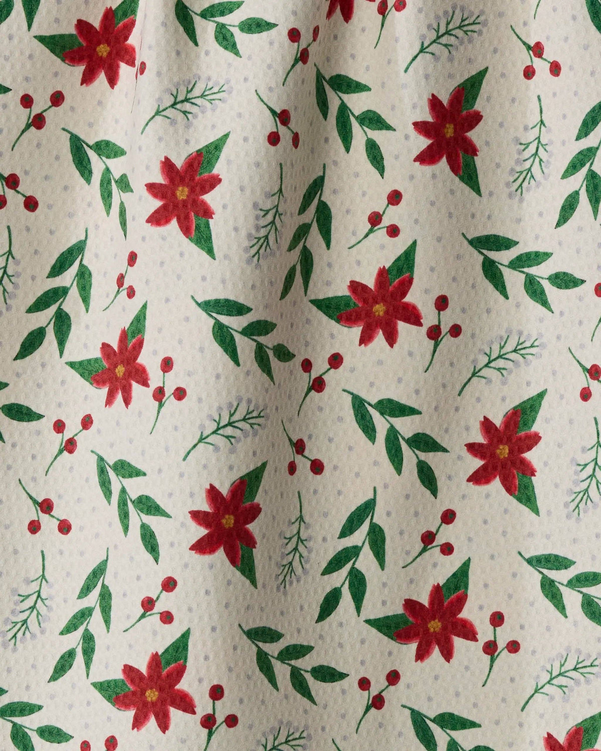 Winter Bloom Luxe Kitchen Towel