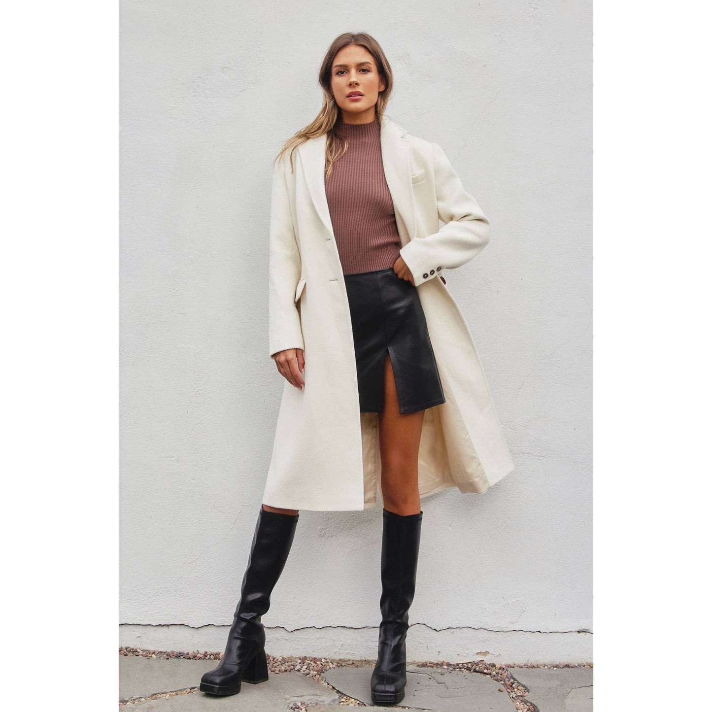 Cozy Long Wool Coat