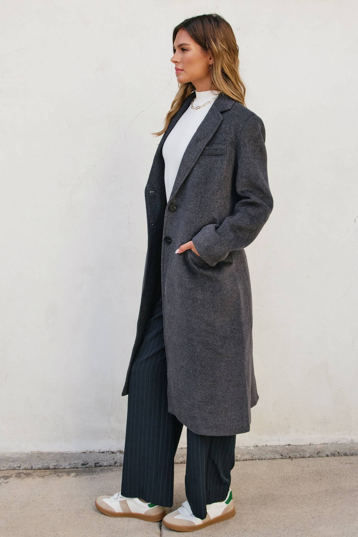 Cozy Long Wool Coat