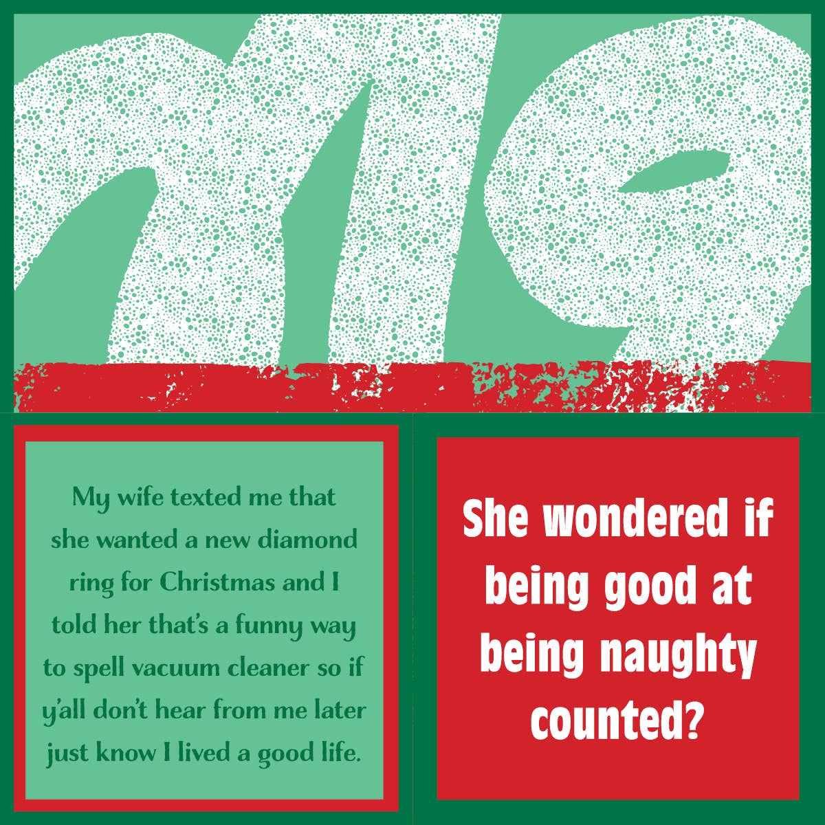 NAPKIN XMAS Counted