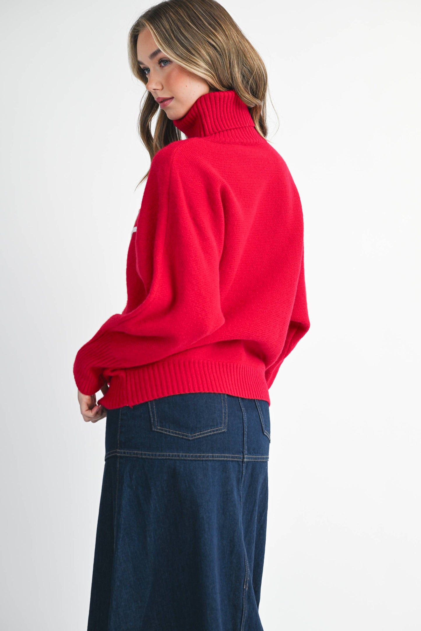 Merry Turtleneck Sweater