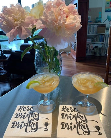 Here Drinky Drinky Cocktail Napkins - 20ct