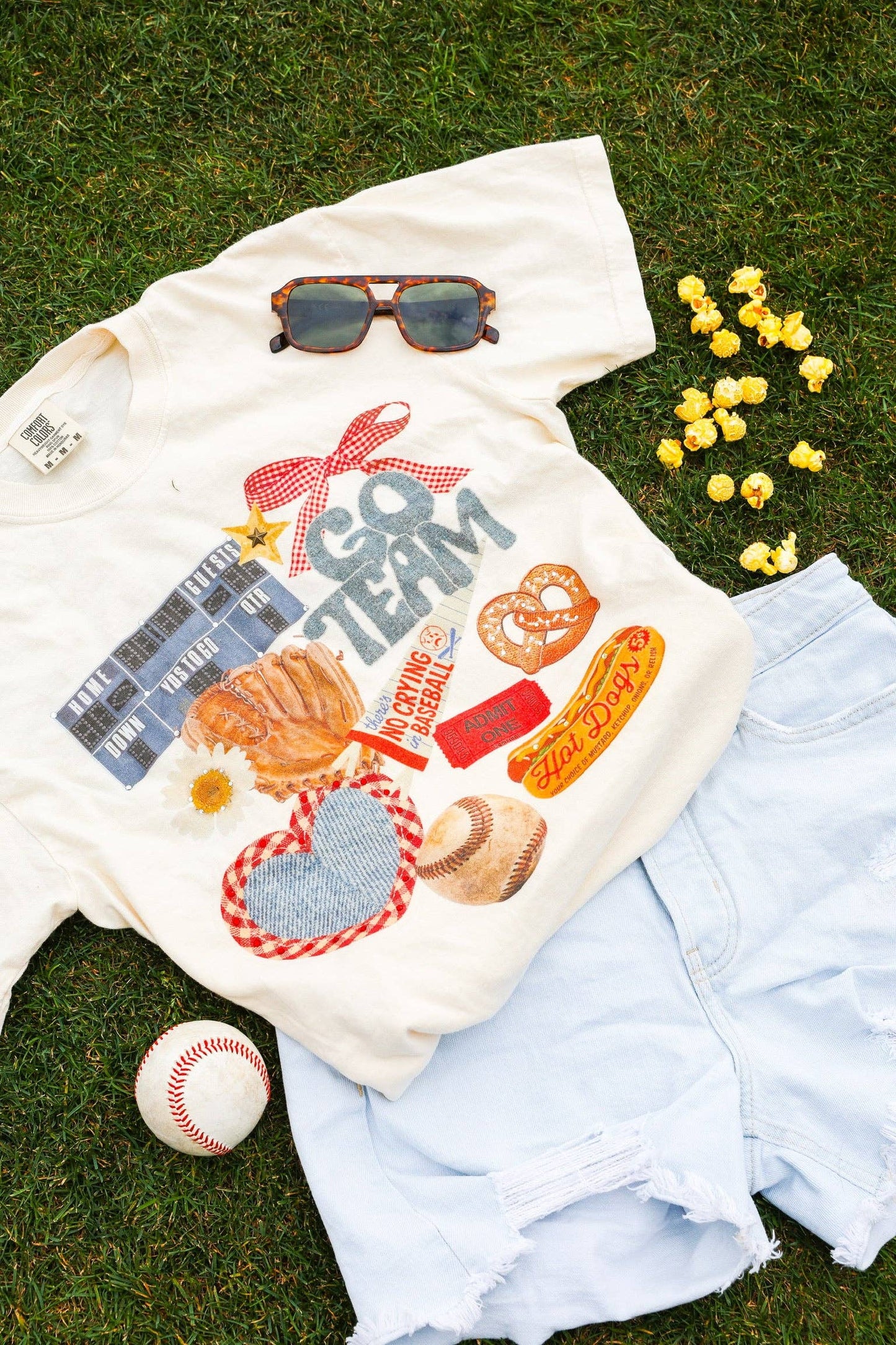 VINTAGE BASEBALL ICONS CROP