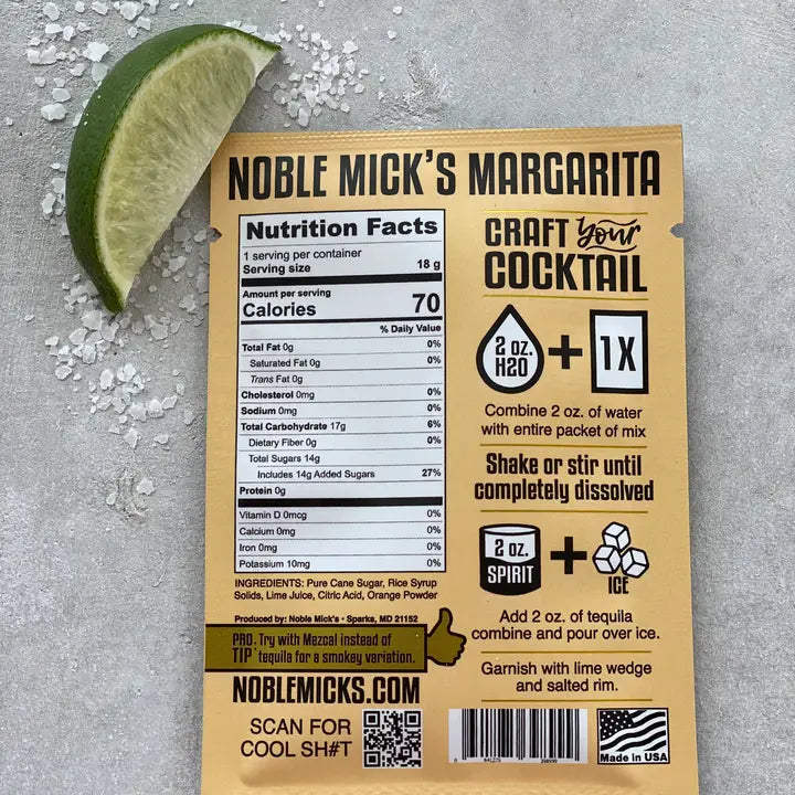 Single Serve Craft Cocktail