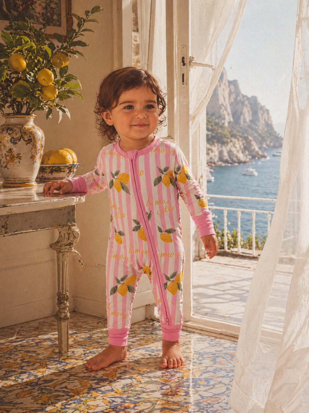 Lemon Amore Romper